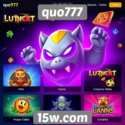 Tendências de jogos populares no site quo777